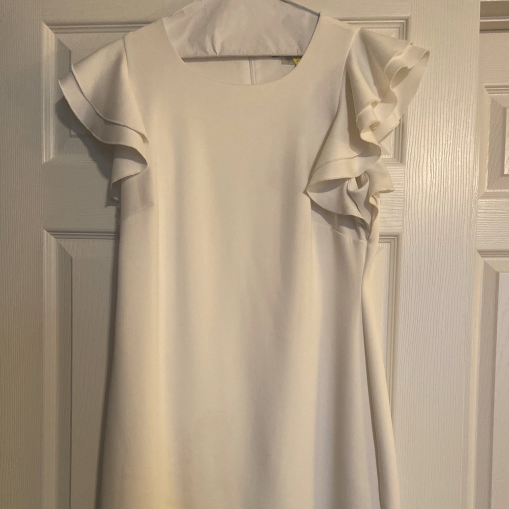 White Calvin Klein Dress